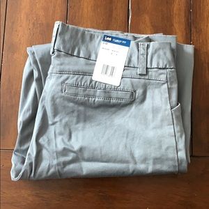 Lee grey trousers NWT